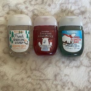 BBW Assorted Holiday Hand Sanitizer Scents